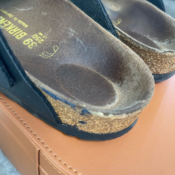 Womens Birkenstock Gizeh Sandal - Black size 39 (8) - Picture 4 of 6